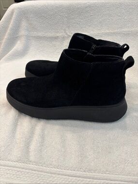 Fitflop Women’s Black Suede Ankle Boots